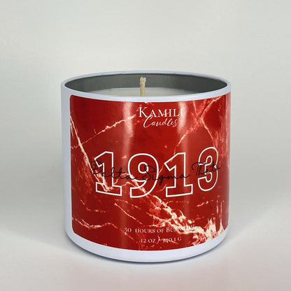 Devastating Divas Candle (Delta Sigma Theta Sorority, Inc.)