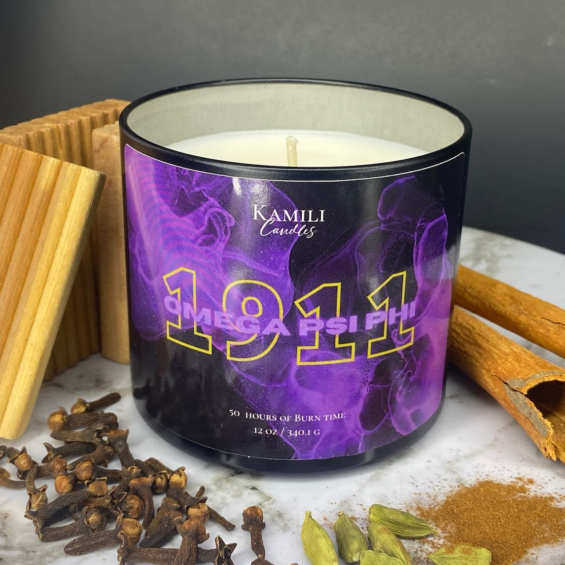 Da Bruhz Candle (Omega Psi Phi Fraternity, Inc.)